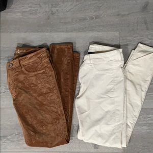 American Eagle Velvet Jeggings
